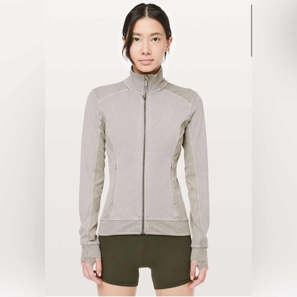 Lululemon Cut Class Jacket Washed French Clay Size 4